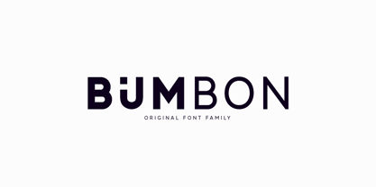 Bumbon Font Poster 1