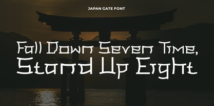 Japan Gate Fuente Póster 2
