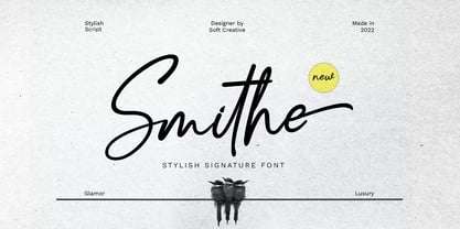 Smithe Signature Fuente Póster 1