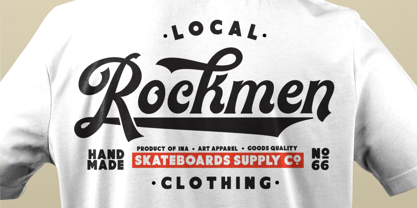 Local Goods Font Poster 8