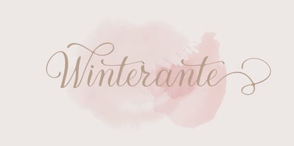 Winterante Font Poster 1
