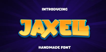 Jaxell Font Poster 1