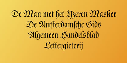 Parler Fraktur Font Poster 5