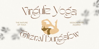 The Kaluge Font Poster 2
