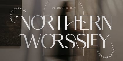 Northern Worssley Ligature Font Poster 1