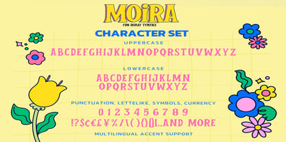 Moira Font Poster 8