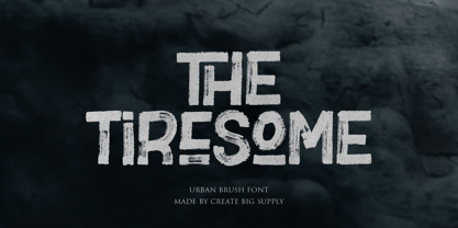 The Tiresome Font Poster 1