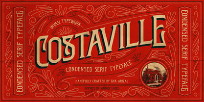 Costaville Font Poster 1