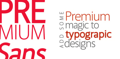 Premium Sans Font Poster 4