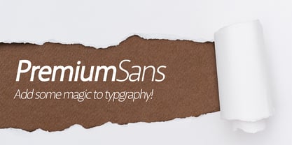 Premium Sans Font Poster 7