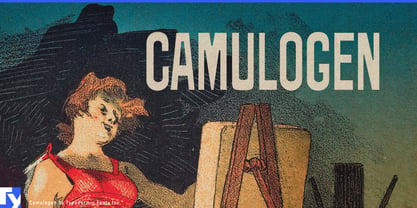 Camulogen Font Poster 1
