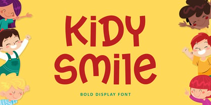 Kidy Smile Font Poster 1