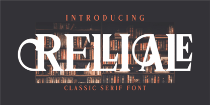 Relliale Font Poster 1