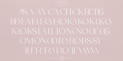Chlara Typeface Font Poster 6