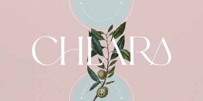 Chlara Typeface Font Poster 1