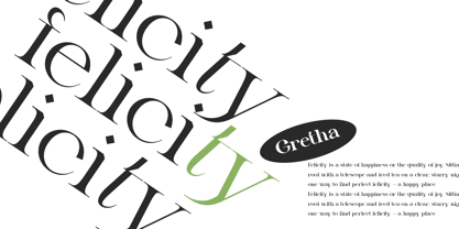 Gretha Font Poster 9