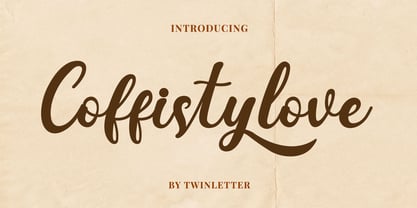 Coffistylove Font Poster 1