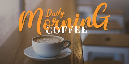 Coffistylove Font Poster 9