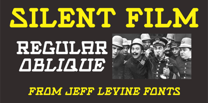 Silent Film JNL Font Poster 1