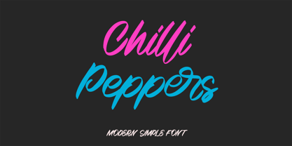 Chilli Peppers Fuente Póster 1