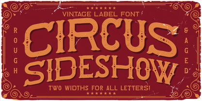 Circus Sideshow Fuente Póster 3