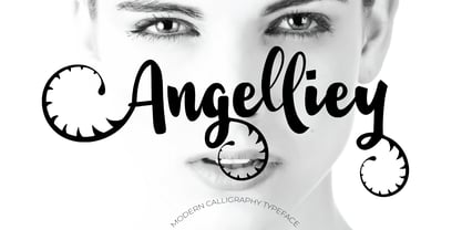Angelliey Font Poster 1