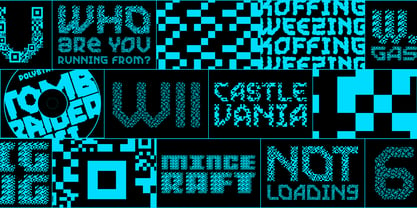 MultiType Glitch Font Poster 13