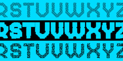 MultiType Glitch Font Poster 6