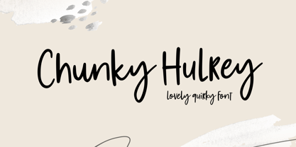 Chunky Hulrey Fuente Póster 1