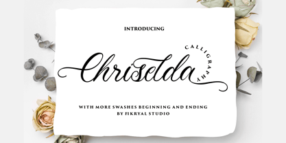 Chriselda Font Poster 1