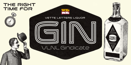 VLNL Gindicate Font Poster 11