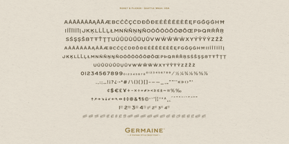 Germaine Font Poster 13