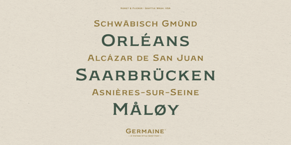 Germaine Font Poster 7