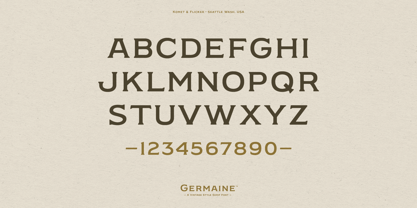 Germaine Font Poster 2