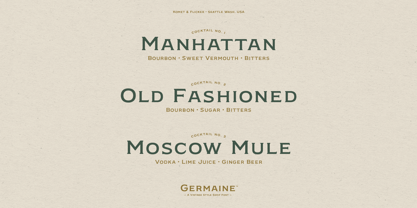 Germaine Font Poster 11