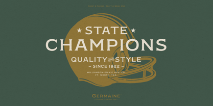 Germaine Font Poster 8