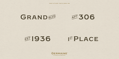 Germaine Font Poster 9