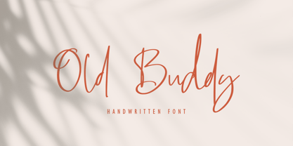 Old Buddy Font Poster 1