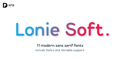 Lonie Soft Font Poster 1