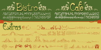 P22 Art Nouveau Font Poster 2