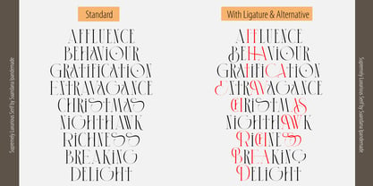 Supremely Luxurious Font Poster 6
