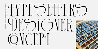 Supremely Luxurious Font Poster 4