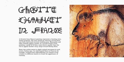 Ancient History Font Poster 4