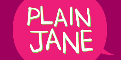 LF Plain Jane Font Poster 1
