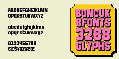 SK Boncuk Font Poster 5