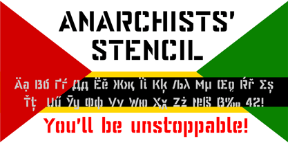 Pochoir Anarchistes Police Affiche 7