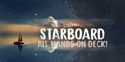 Starboard Font Poster 1