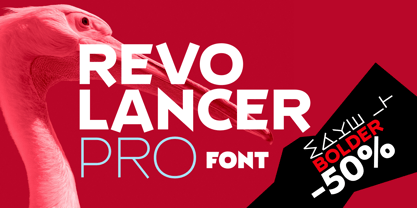 Revolancer Pro Font Poster 11