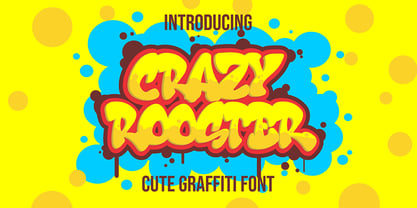 Crazy Rooster Font Poster 1