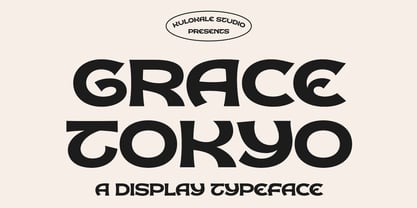 Grace Tokyo Font Poster 1